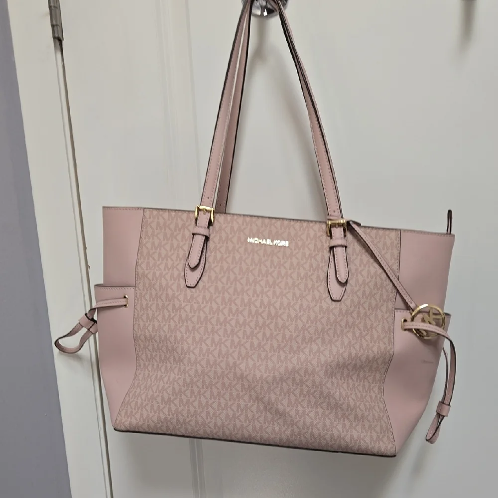 Michael Kors Pink Logo Tote Bag